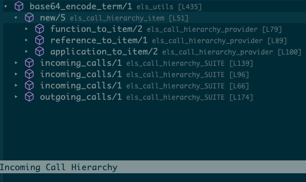 Call Hierarchy in Emacs